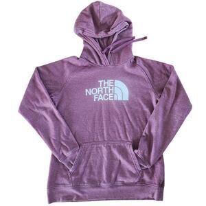 The North Face womens maroon hoodie size medium
